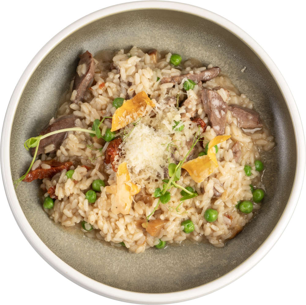РИЗОТО С ПАТЕШКО И МАНАТАРКИ